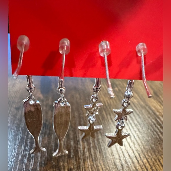 Celebrate Together 3 Pack Holiday Earrings NWT - Picture 3 of 5